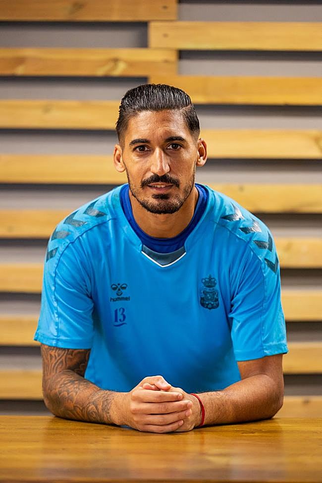 Álvaro Valles, en imagen captada en la Ciudad Deportiva de Barranco Seco.