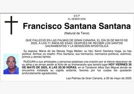 Francisco Santana Santana