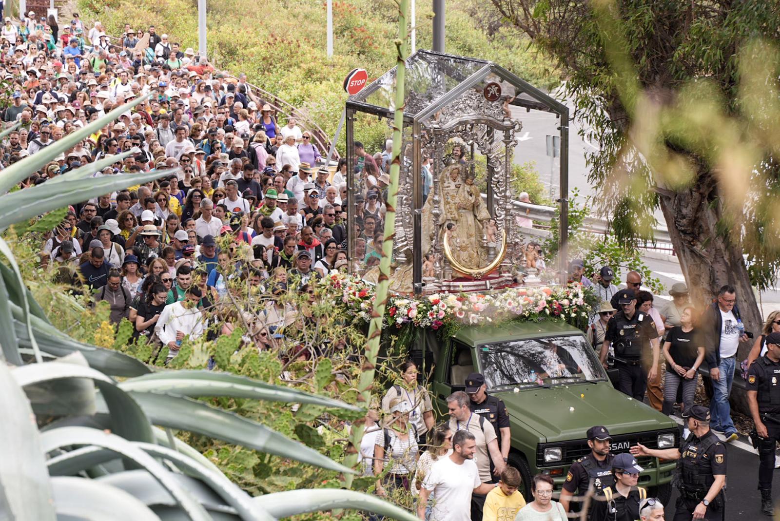 Las imágenes de la Bajada de la Virgen del Pino