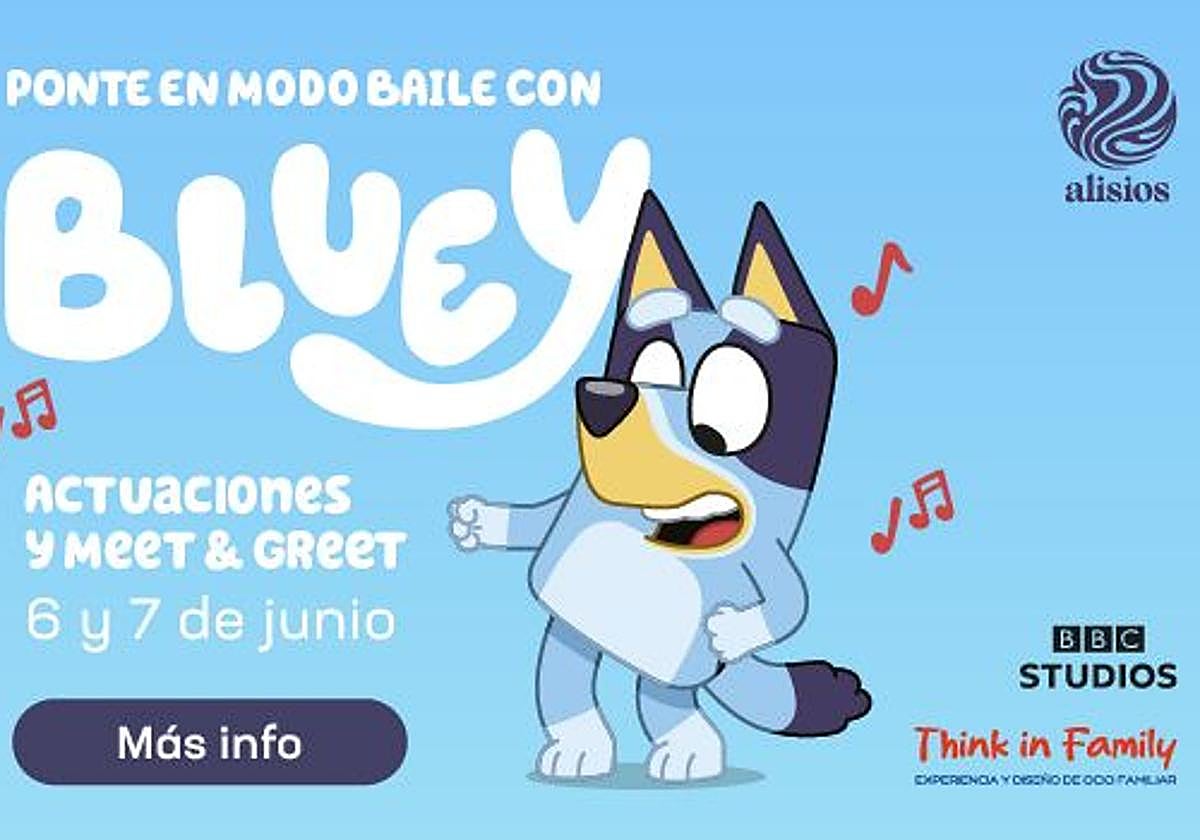 Ponte en modo baile con Bluey en Alisios.