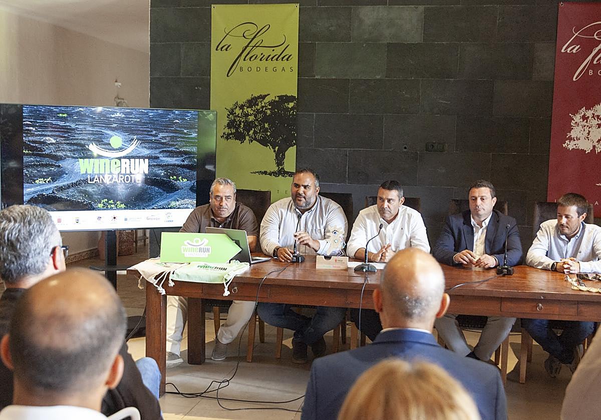 Presentación en bodegas La Florida de la 13ª edición de la Carrera del Vino.