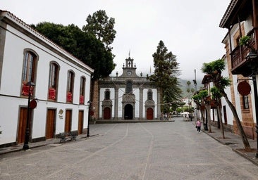 La soledad de Teror sin la Virgen del Pino: «Este silencio no es habitual»