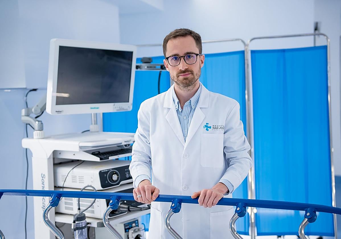 Dr. Blas Labrador Vázquez, responsable del Servicio de Aparato Digestivo de Hospital San José.