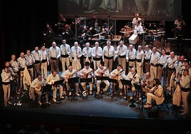 Actuación del grupo Los Gofiones.