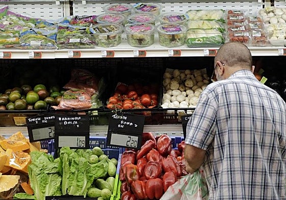 Imagen de archivo de una superficie alimentaria.