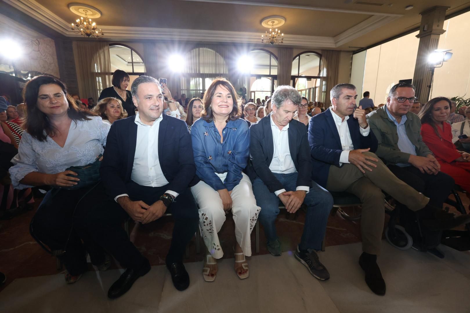 Feijóo atrae masas en el acto del Partido Popular en Las Palmas de Gran Canaria