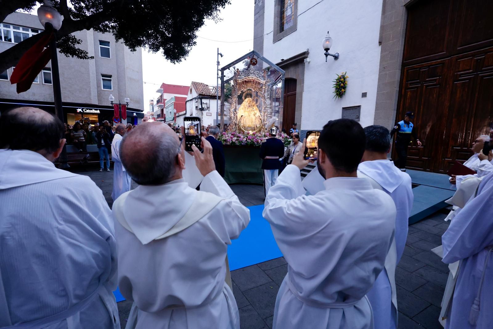 Telde recibe a la Virgen del Pino