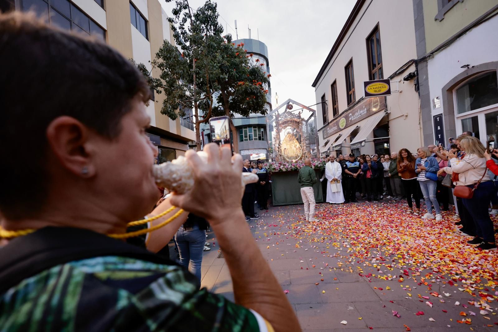 Telde recibe a la Virgen del Pino