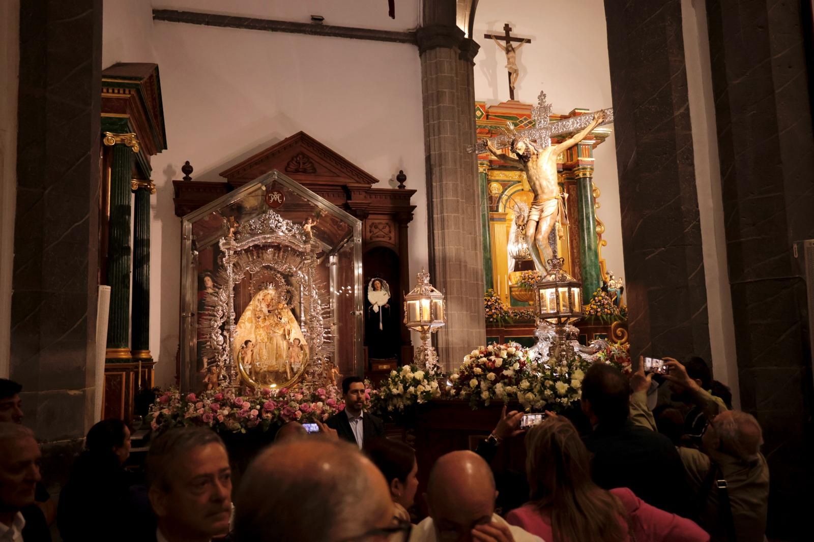 Telde recibe a la Virgen del Pino