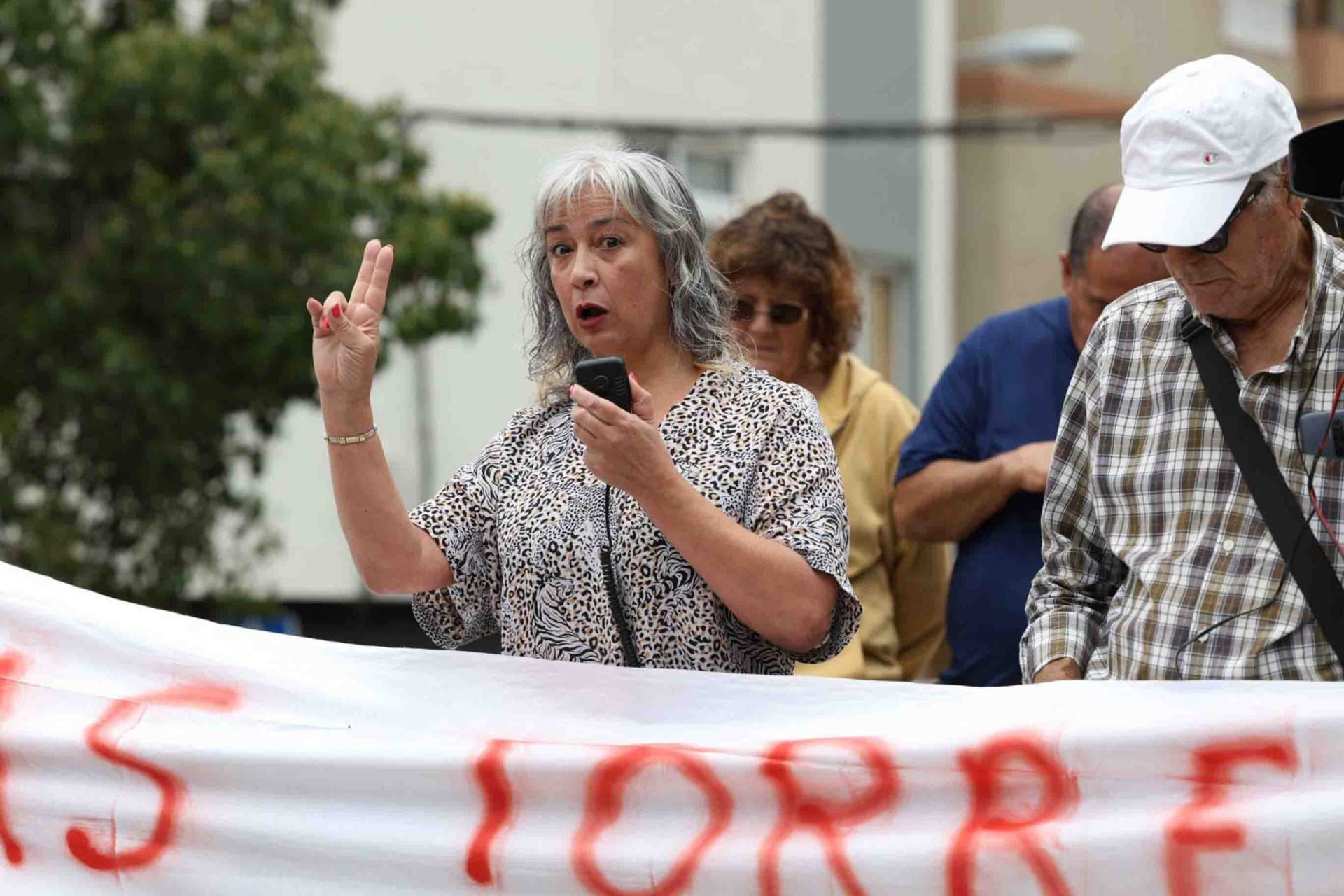 Las protestas de El barrio de Las Torres contra el Plan General, en imágenes