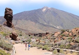 Imagen de archivo del Teide.