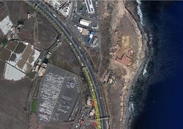 El Cabildo habilita un cuarto carril en la GC-1 hacia el sur a la altura de La Pardilla