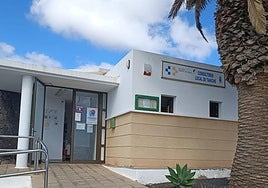 Edificio sanitario de Tahíche.