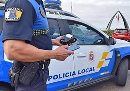 Imagen de un agente de la Policía Local.