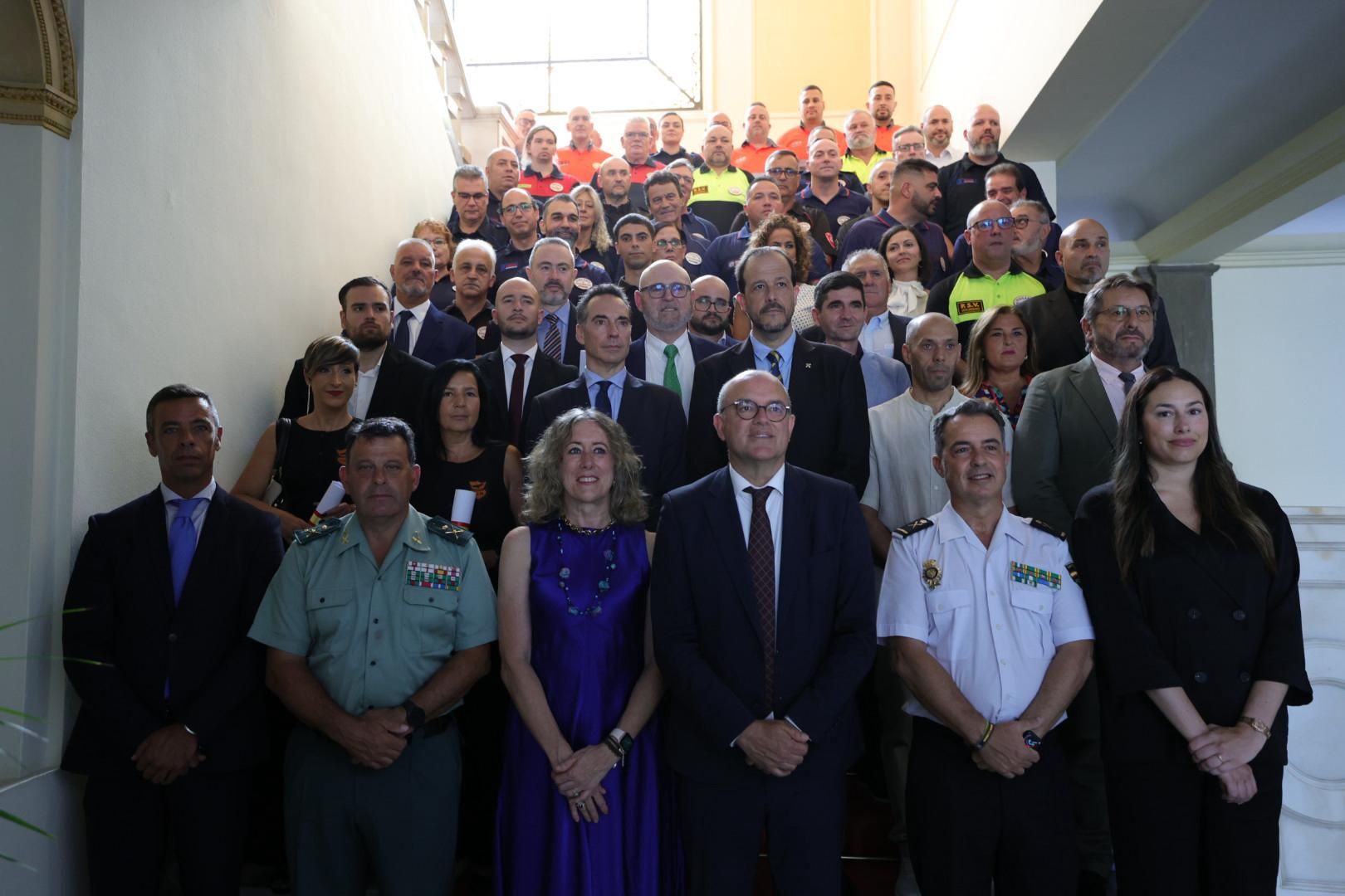 Entrega de distinciones por el Día de la Seguridad 