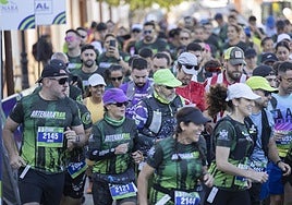 Salida de la pasada edición.