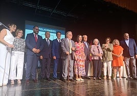 Autoridades y personas distinguidas por el Ayuntamiento de Santa Brígida.
