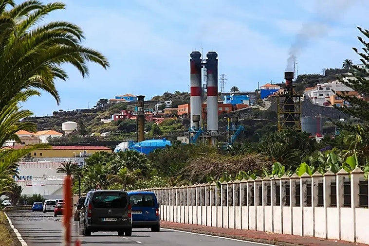 Central eléctrica de Los Guinchos, en La Palma, en una imagen de archivo.