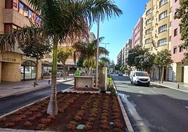 Foto de archivo de la calle Luis Doreste Silva.