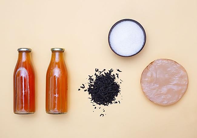 Ingredientes de la kombucha