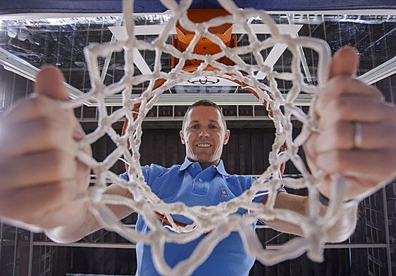 Jaka Lakovic posa durante la entrevista con CANARIAS7 en el Gran Canaria Arena