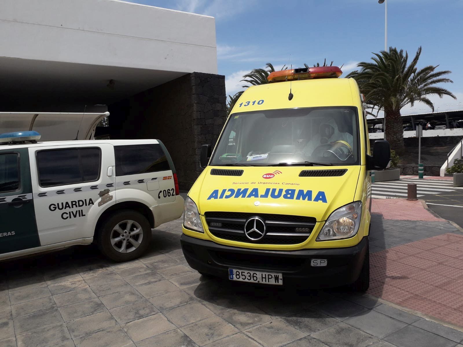Ambulancia del Servicio de Urgencias Canario (SUC).