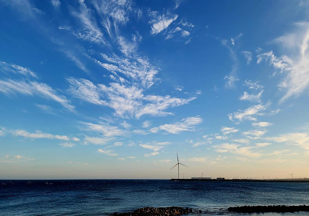 Imagen del tiempo, con cielos despejados, en Gran Canaria.