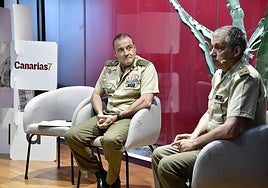 Los dos ponentes, en el acto organizado por APD y celebrado este miércoles en CANARIAS7.