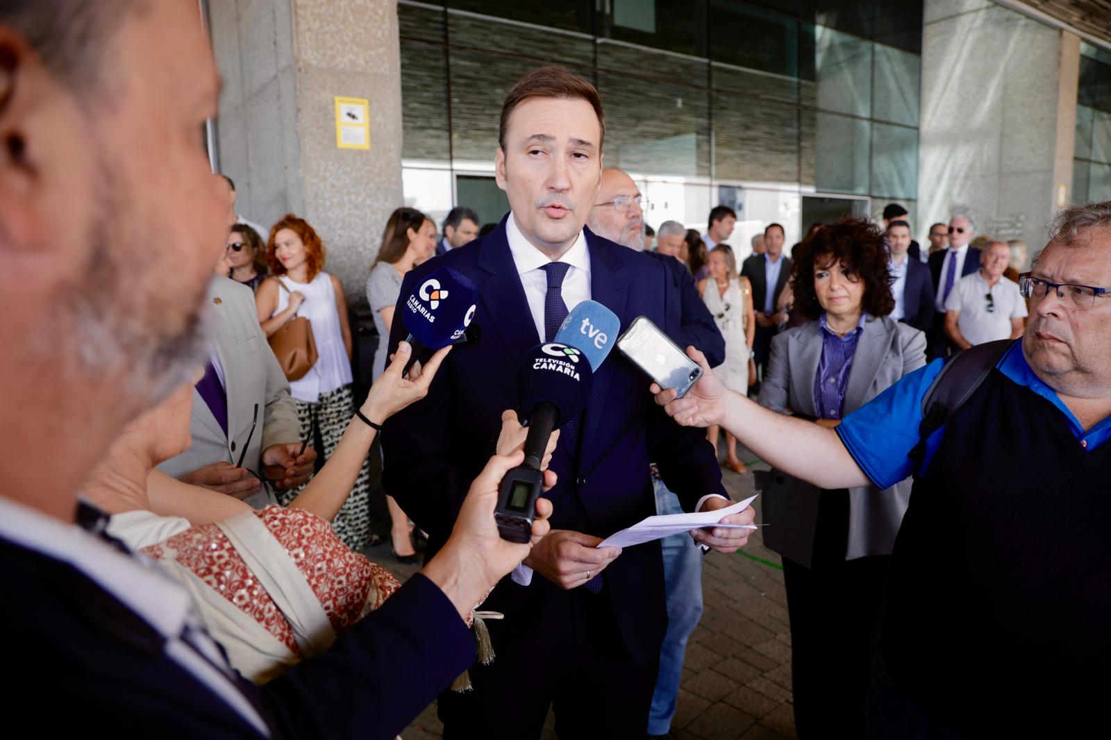 Los magistrados y letrados se manifiestan en Canarias