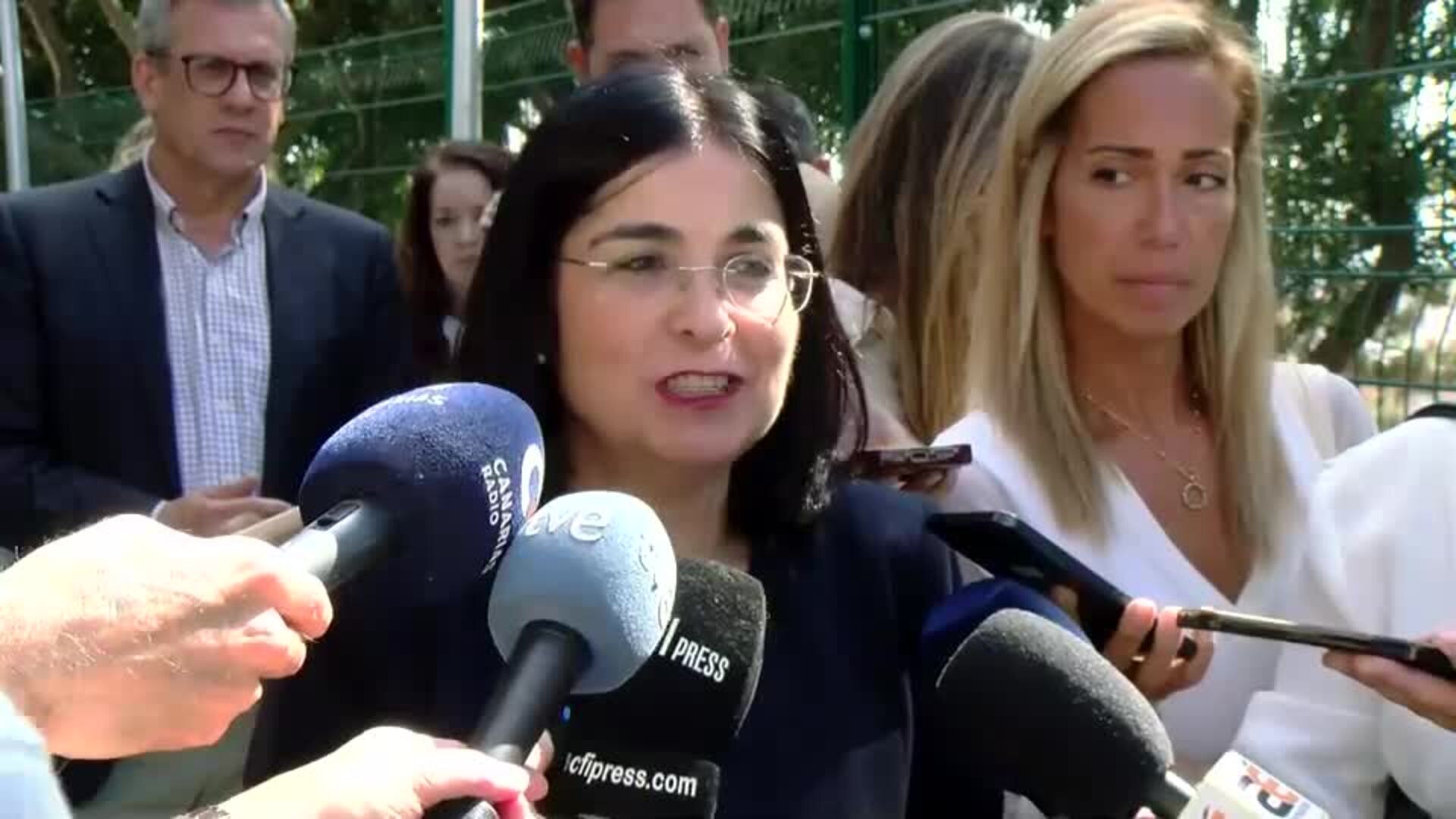 Carolina Darias, sobre las quejas de "abandono" por parte de colectivos vecinales