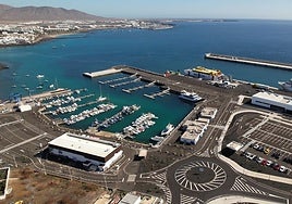 Puerto de Playa Blanca.
