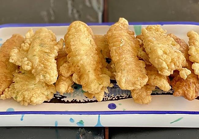 Churros de pescado