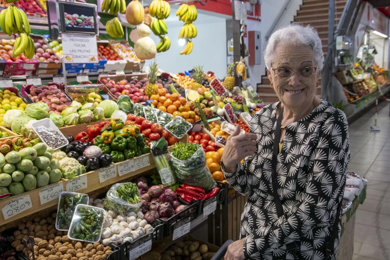 La compra del día a día en el mercado en Canarias