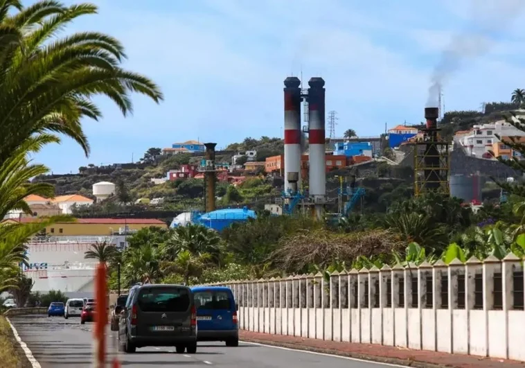 Central eléctrica de Los Guinchos, en La Palma, en una imagen de archivo.