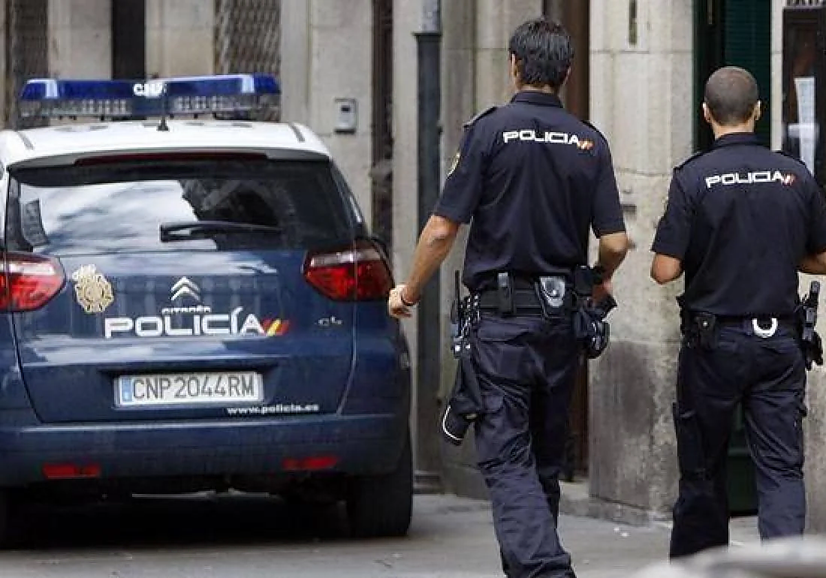 Imagen de archivo de policías nacionales.