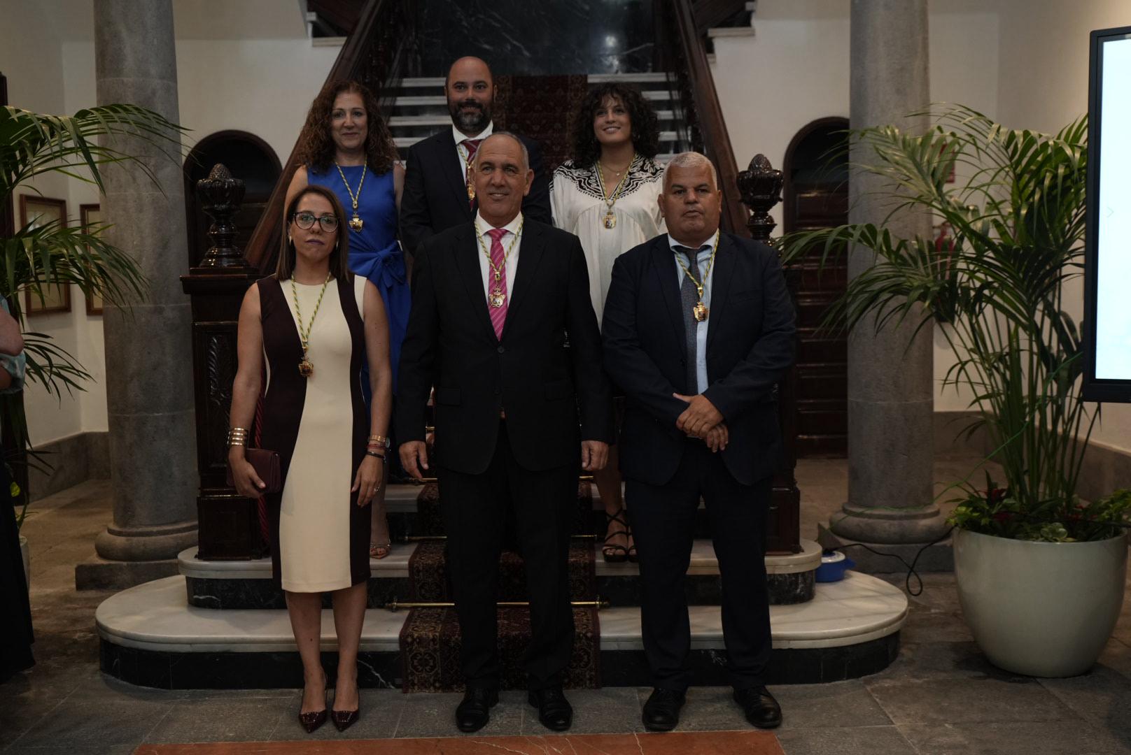 La toma de posesión de José Agustín Arencibia como alcalde de Teror, en imágenes