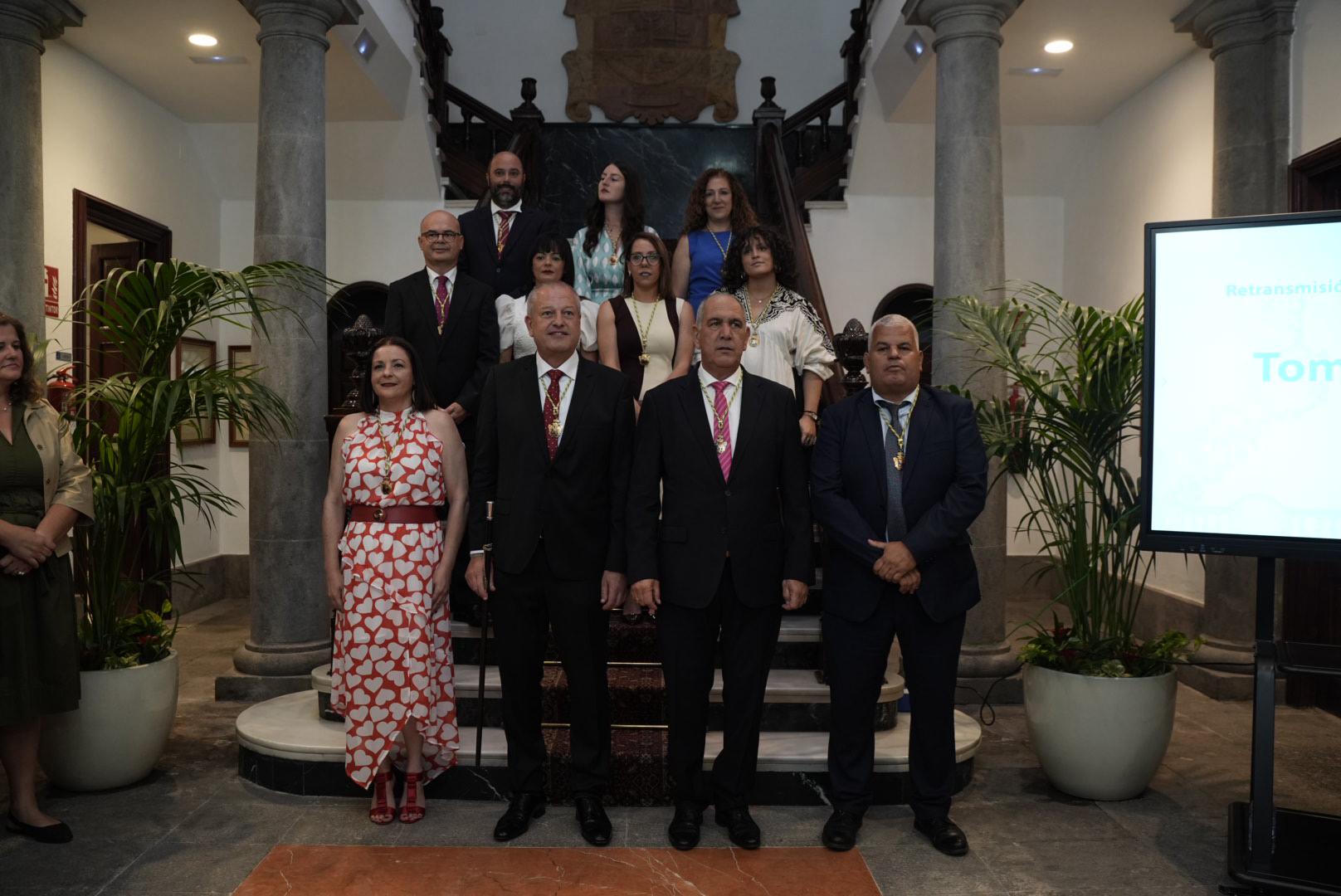 La toma de posesión de José Agustín Arencibia como alcalde de Teror, en imágenes