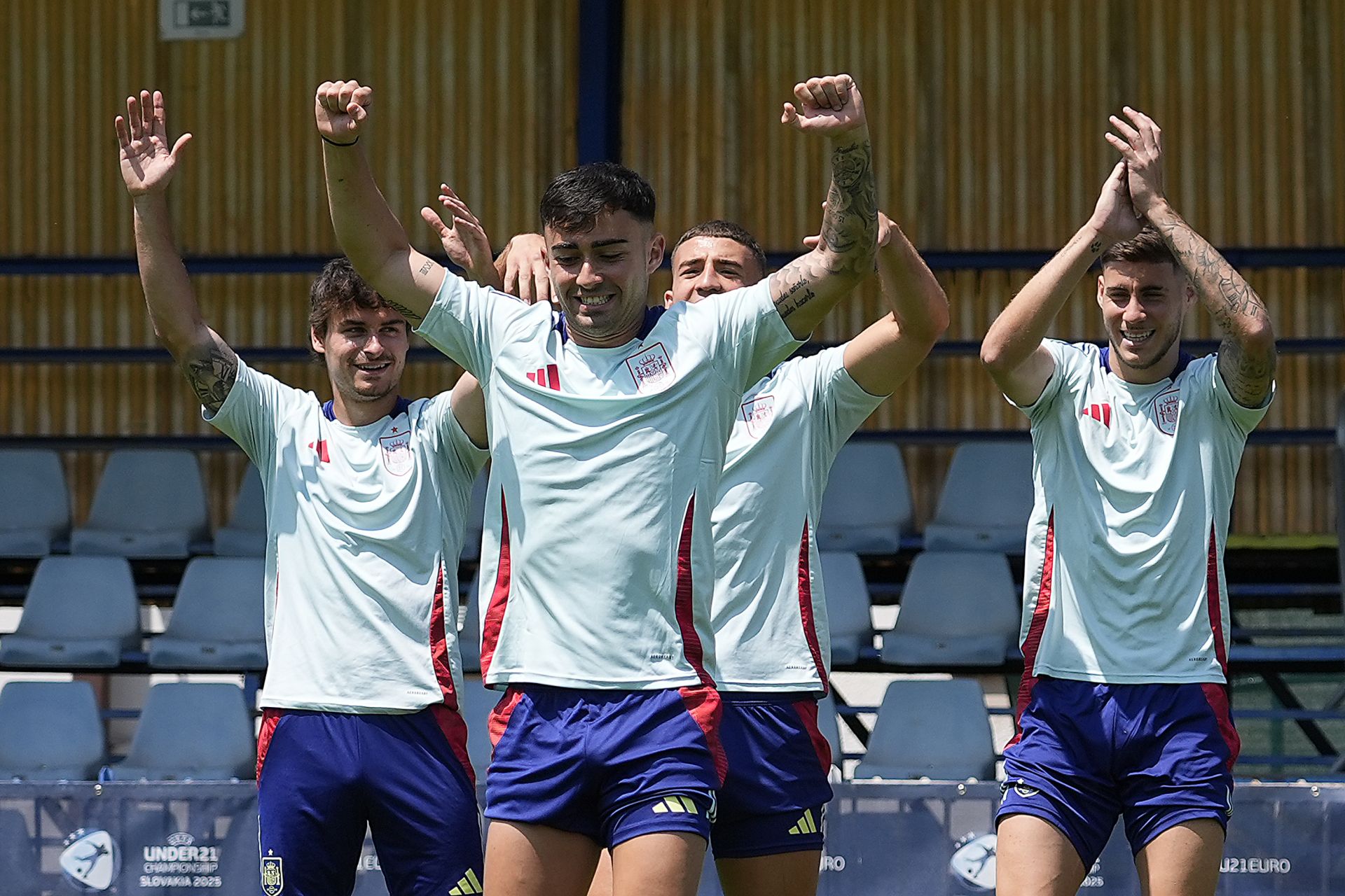 Moleiro, con la sub-21 española.