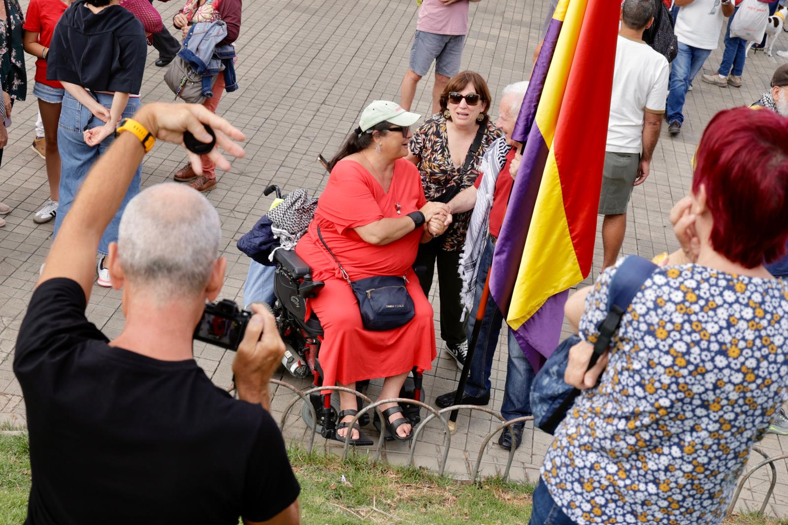 Concentración por el pueblo palestino en Las Palmas de Gran Canaria