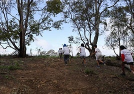 Imafen de archivo de un campamento infantil.