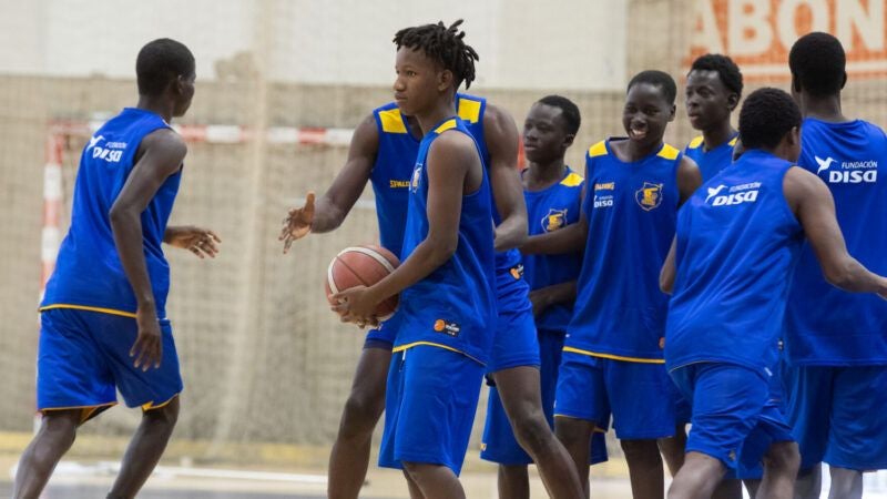 Uno de los entrenamientos del proyecto.