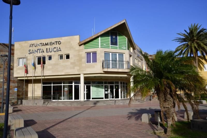 Oficinas municipales de Santa Lucía, en Vecindario.