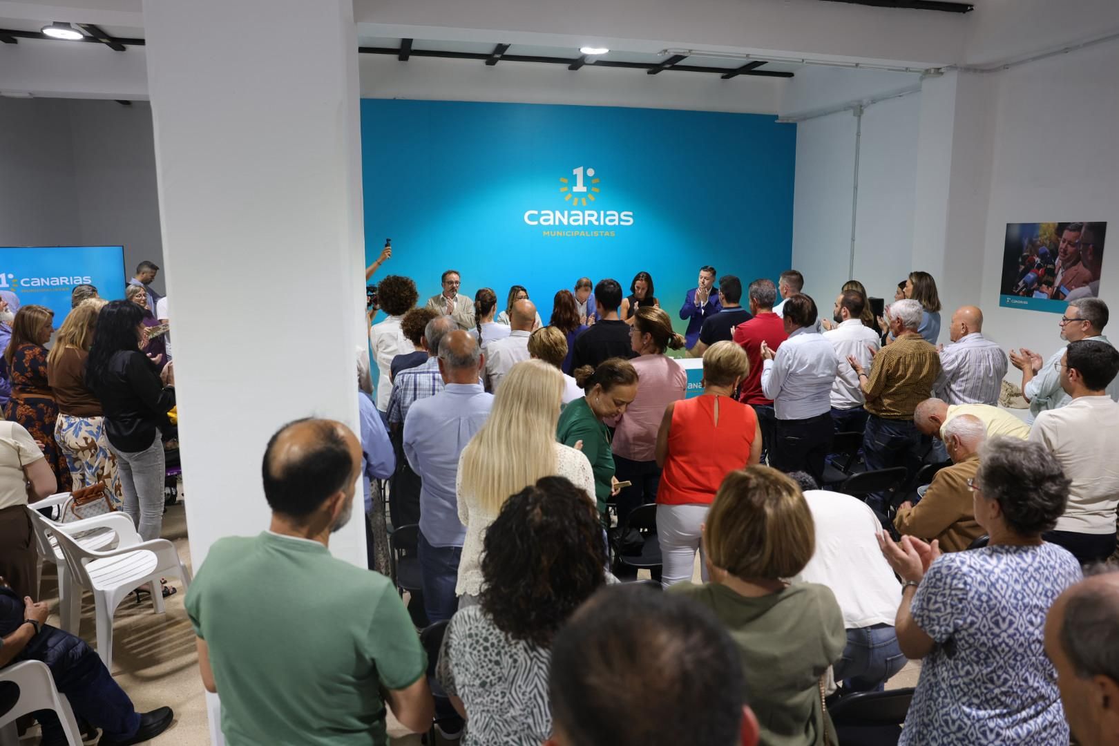 Inauguración de la sede de Primero Canarias