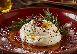 Ensalada de burrata
