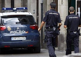 Imagen de archivo de agentes de la Policía Nacional.