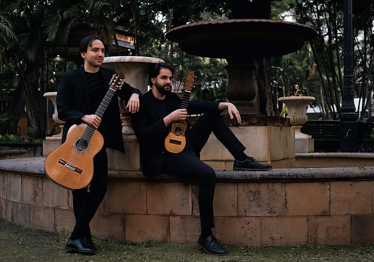 Luis Alejandro García y David Duque, directores de FICUP de La Laguna.