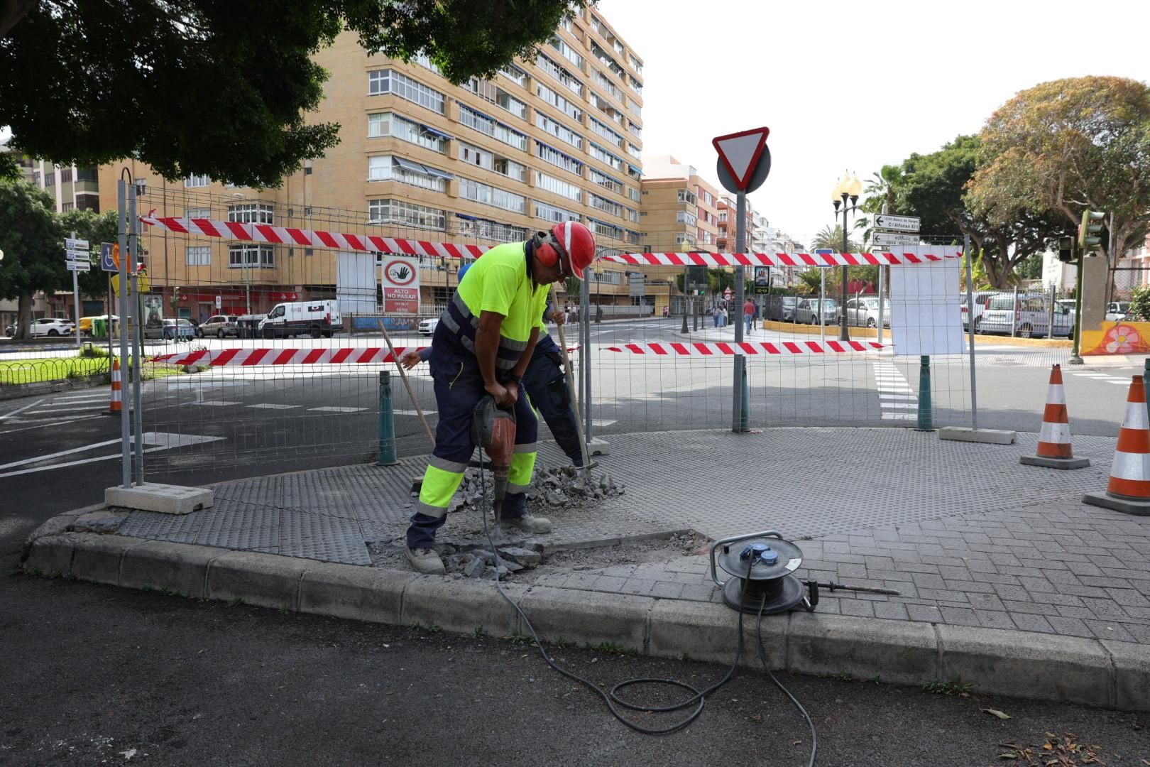 Comienzan las obras de asfaltado en Tomás Morales