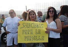 Imagen de la última concentración de los vecinos de La Pardilla.