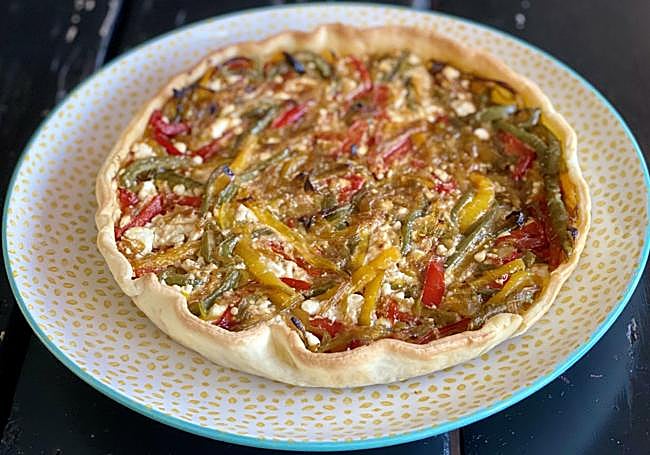 Tarta de pimientos