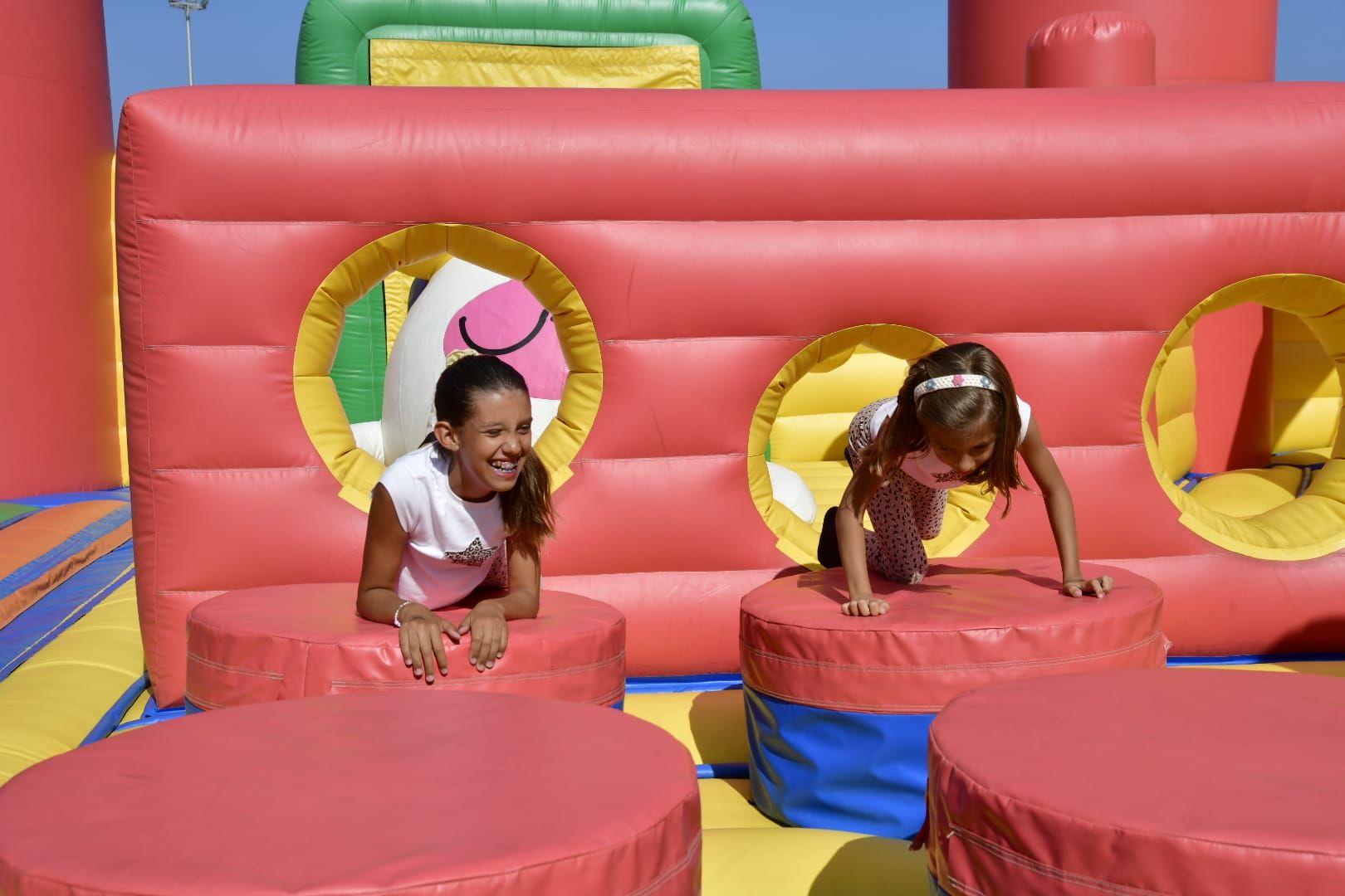 El parque hinchable más grande del mundo, en imágenes